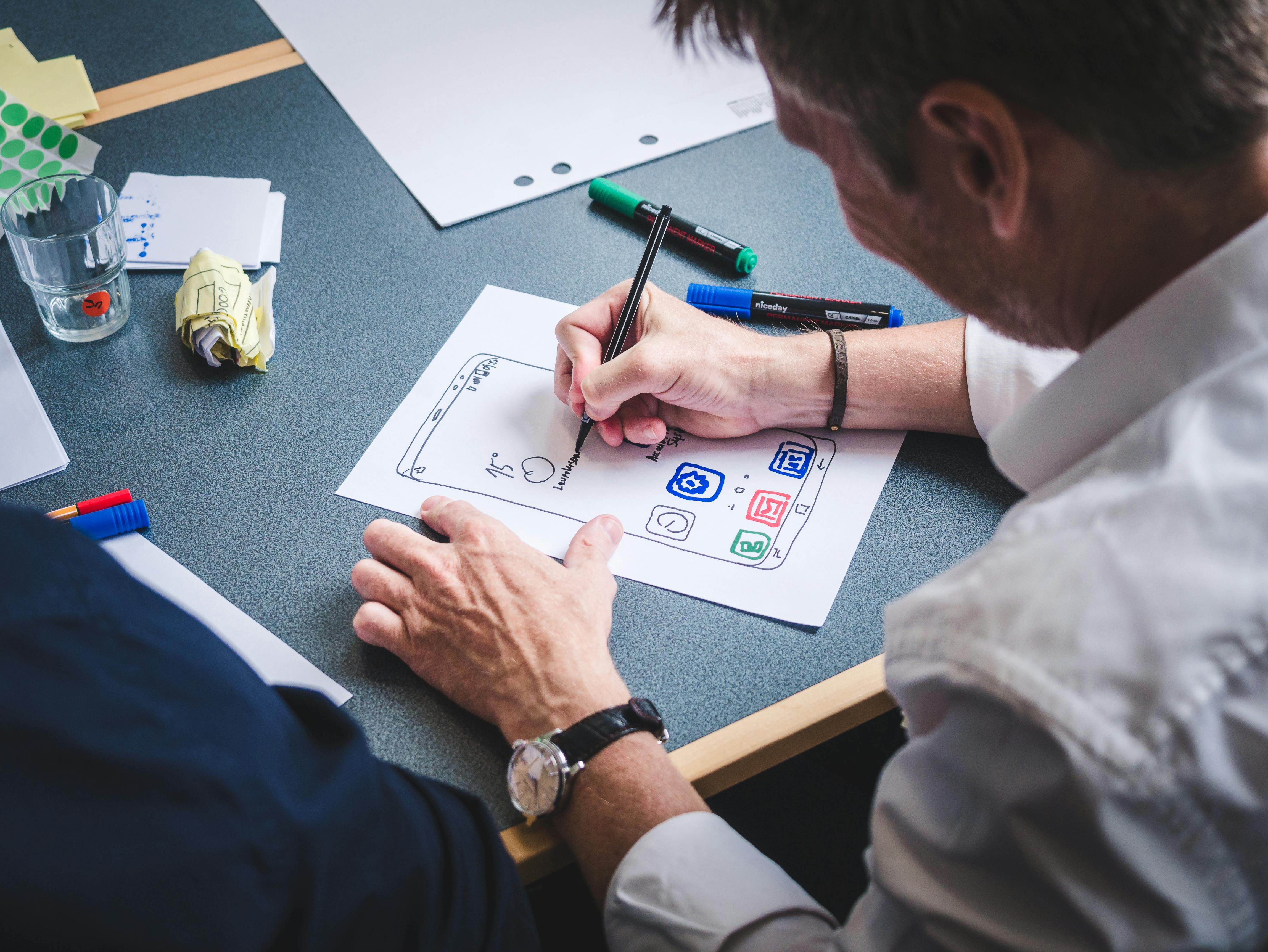 Stakeholder collaboration illustration